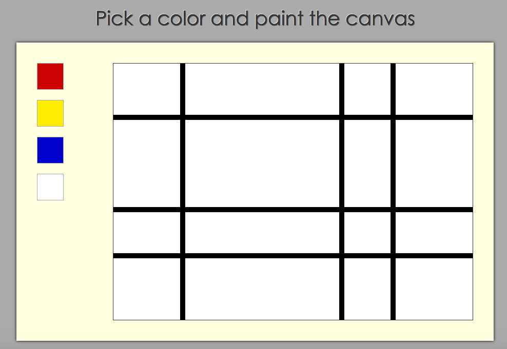 blank mondrian